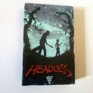 Headless Like Signed By Cast (vhs) Horror Gore Cult Sleaze Oop Rare