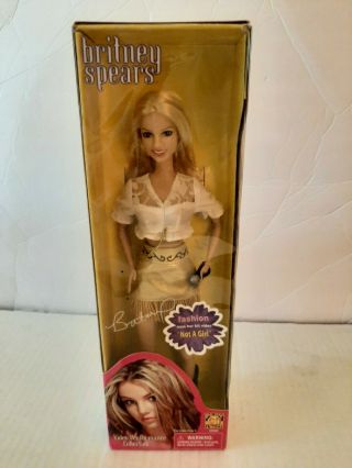 Rare.  2001 Britney Spears Doll - From Her Hit Video.  " Not A Girl "