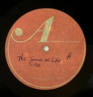 Unknown " The Side Of Life " Rare Unreleased Funk Soul Acetate 10 " 45 Artcraft Mp3