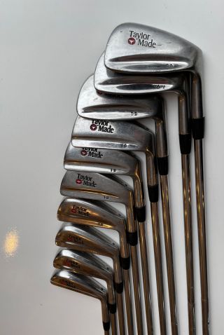Taylormade Tour Preferred T - D Irons Full Iron Set 1 - Pw (10 Clubs) Vintage/rare