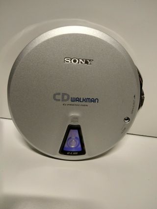 Rare Sony D - Ej01 Cd Walkman,  Accecories Very No Wear