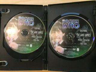 Doctor Who The War Games RARE 3 - DVD Patrick Troughton Dr.  Who R1 OFFICIAL 3