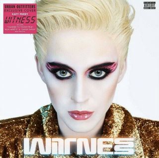 Katy Perry Witness - 2xlp Vinyl (ltd Edition Very Rare Urban Outfitters Cover)