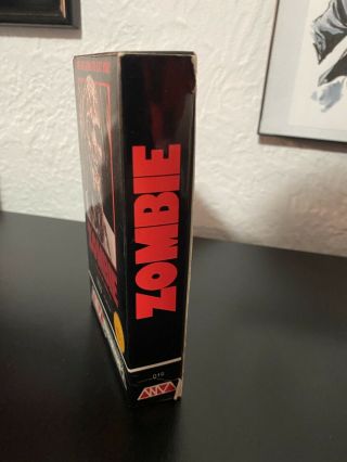 Zombie Lucio Fulci Wizard Video BETA TAPE Italian Horror VHS Rare Zombi Big Box 2