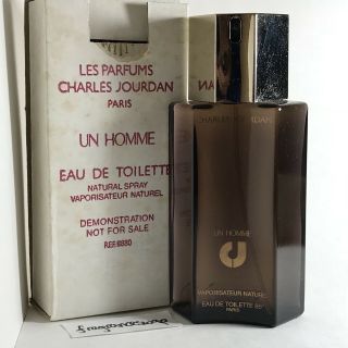 Charles Jourdan Un Homme,  Eau De Toilette,  Vintage Spray 100ml/3.  4oz,  Rare