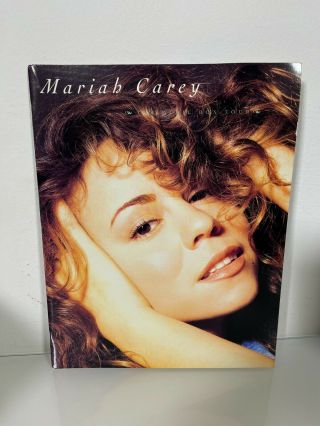 Rare Mariah Carey 1993 Music Box Tour Program Book Cond