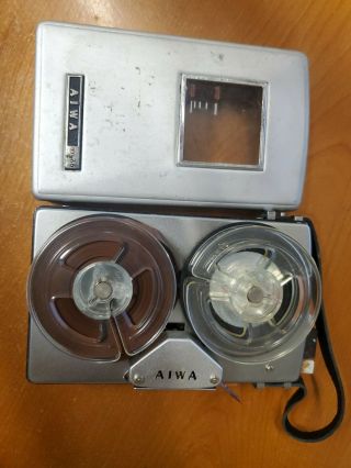 Rare Vintage Aiwa Tp - 60 Portable Tape Player