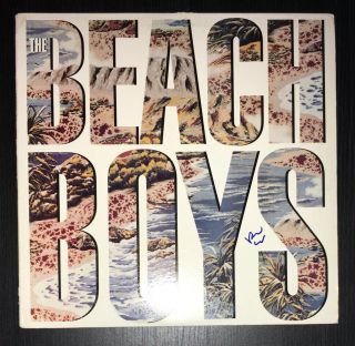 Signed Brian Wilson The Beach Boys Album Vinyl Record Rare Authentic Pet Sounds