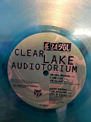 De La Soul Clear Lake Audiotorium Rare Promo Record