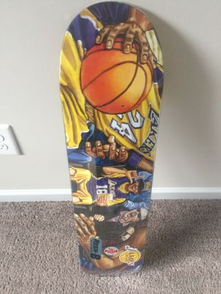 Nos James Craig Blind Skateboard Deck Kobe Bryant La Lakers Vintage C&d Rare