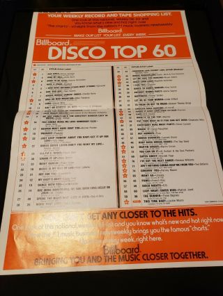Donna Summer Rare 1 Billboard Chart Promo Poster Framed