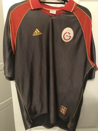 2000 Adidas Galatasaray Away Xl Football Shirt (no Sponsor) Ultra Rare.