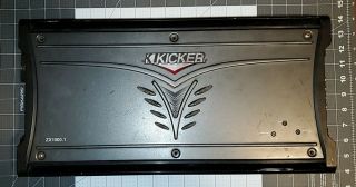 Kicker Zx1500.  1 Mono Amplifier Amp Old School Rare Not