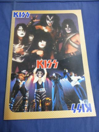 Kiss Tour Book 1978 Japan Program Pamphlet Rare Book Retro Limited Music Rock