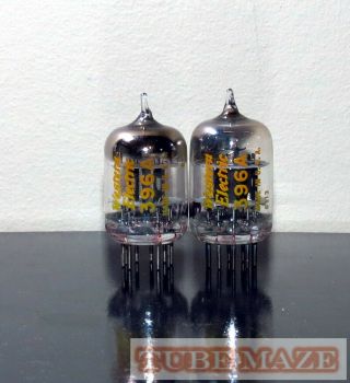 Rare Matched Pair Western Electric 396a/2c51/5670/6cc42 Tubes - 1961