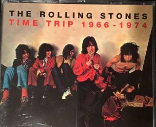 Rolling Stones “time Trips Vol 1 - 4 1966 - 1974” 4cd Rare Japan Import