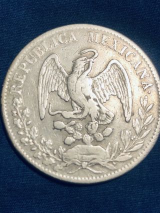 1832 - DO RM/L Mexico Republic 8 Reales Coin with European Dies - RARE Grade 2
