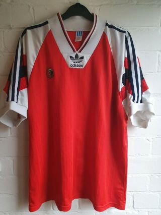 Authentic Adidas Norway 1992 - 1994 Vintage Football Shirt Rare Trikot Maillot