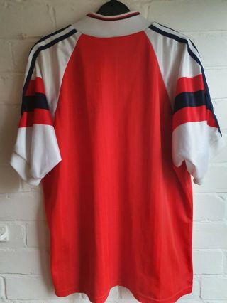Authentic Adidas Norway 1992 - 1994 Vintage Football Shirt Rare Trikot Maillot 2