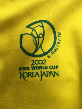 Brazil Nike 2002 World Cup Final Ronaldo 9 Shirt Retro Rare Classic Xl Size 3