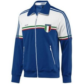 Adidas Italia Jacket Track Top Tracksuit Size L Large Rare Anthem Italy Vtg