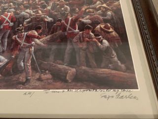 The Alamo Texas Art Print Limited edition Signed And Inscribed Very Rare Ptint 3