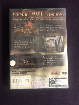 Silent Hill Origins PS2 PlayStation 2 complet CIB très bon état