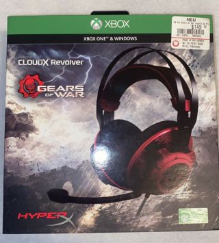 Gears Of War Hyperx Cloudx Revolver Headset Xbox One Windows Rare