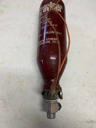 Graviner Fire Bottle Extinguisher Porsche 917 Gt40 Ford Lola Race Vintage Rare