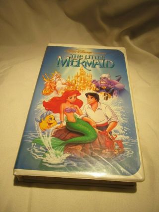 BANNED Cover Art The Little Mermaid VHS - RARE,  DISCONTINUED 2