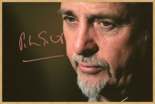 Peter Gabriel - Genesis - Rare Authentic Signed Photo - Brussels 2010 -