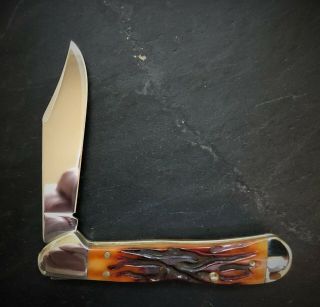 CASE XX USA 51749L Mini Copperlock Knife 98 1st Yr Worm Grve Chestnut RARE 3