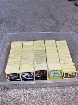 3500 Bulk Pokemon Cards Common,  Uncommon,  Potential Rares,  No Energy Or Codes