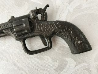 Rare Antique Stevens Ranger Cast Iron Cap Gun 1880s 8 