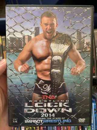 Tna Wrestling: Lockdown 2014 (dvd) Featuring Impact Wrestling Rare Oop