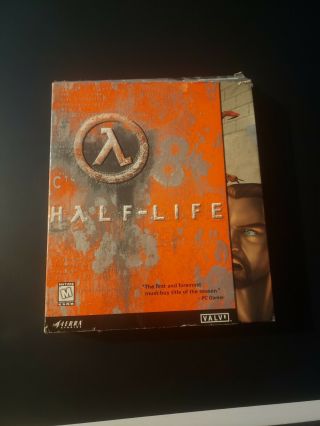 Half - Life Big Box First Print Rare