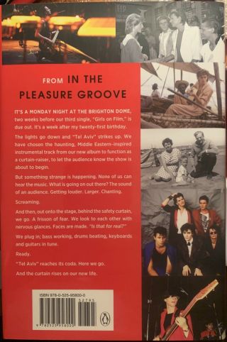 Signed 1st edition printing John Taylor Duran Duran In The Pleasure Groove Rare 2