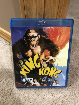 King Kong (blu - Ray Disc 2010) 1933 Version Extremely Rare Oop Like