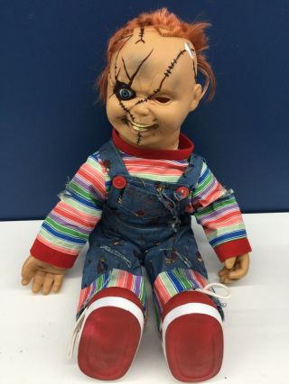 Rare Horror 21 " Animated Talking Childs Play Bride Of Chucky Doll