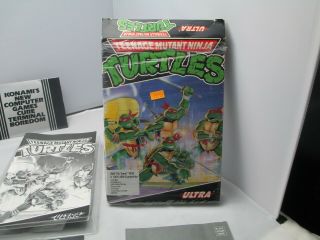 Teenage Mutant Ninja Turtles Ibm Pc/tandy 1000 Computer Game Open Box Rare