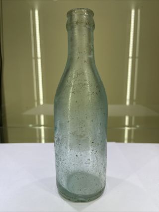 Rare Straight Sided Coca Cola Bottle,  Washington,  Ga Slug Plate 3