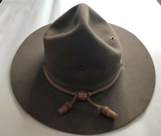 Rare Stetson Wwi (1914 - 1918) Era Us Army Campaign Hat