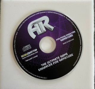 Very Rare Nintendo Gamecube Action Replay (disc Only)