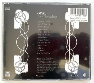 OPAL Early Recordings - RARE Rough Trade CD (1989) Mazzy Star/David Roback 3
