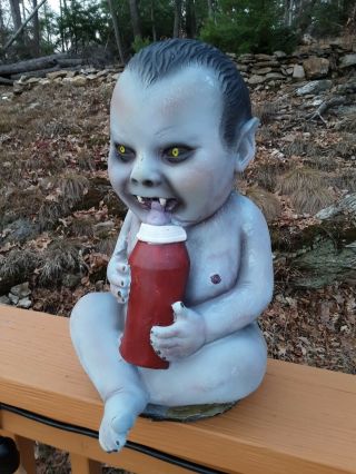 Spirit Halloween Zombie Baby " Vampire Baby " Rare Vintage 2012