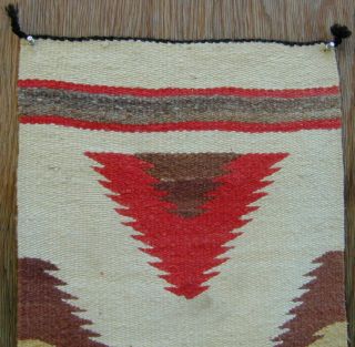 Old Handmade Navajo Rug Classic Design 1920 ' s Very Rare 2