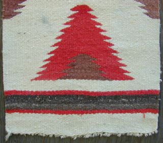 Old Handmade Navajo Rug Classic Design 1920 ' s Very Rare 3