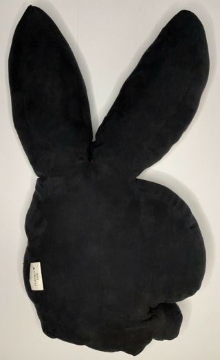 RARE Playboy Pillow Bunny Shaped (Pink/Black) 22 Inches 2