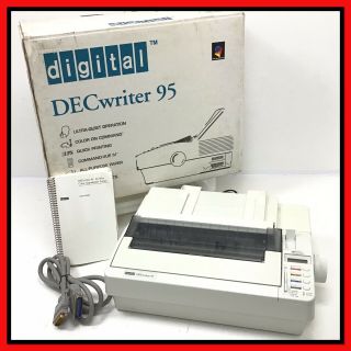 Rare Dec Digital Decwriter 95 Dot Matrix Color Printer,  24 Wire,  Citizen,  La95