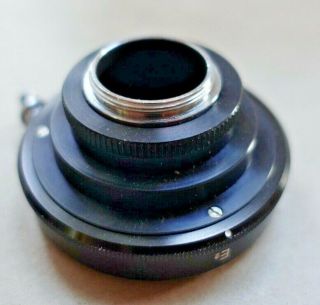 Rare - Nikon F Mount to C Mount Camera Lens Adapter - Made in Japan 3